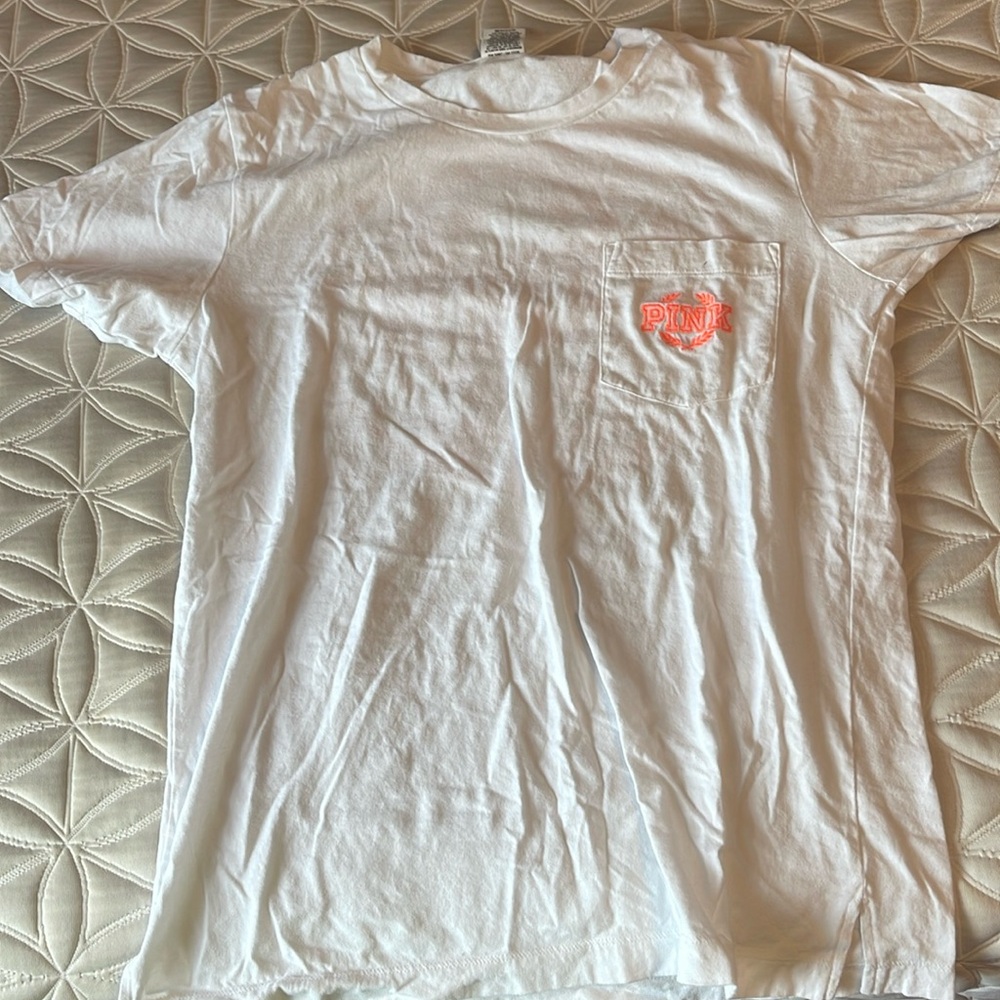 White PINK short